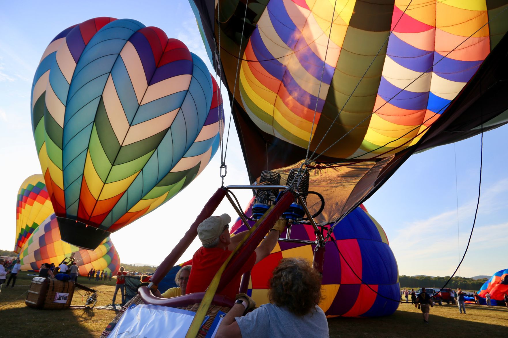 Adirondack Balloon Festival, Friday evening launch